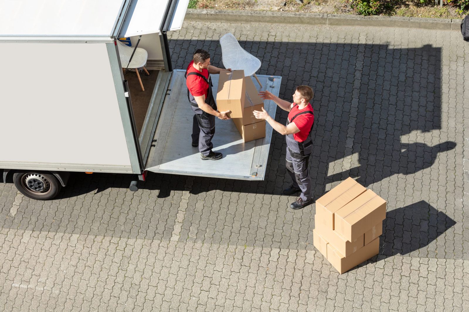 Piano & specialty moving in Calgary - a VC Movers crew at work, from our guide: Safety of Sentimental Items During a House Move